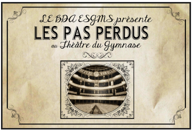 Le BDA monte sur les planches du Théâtre du Gymnase