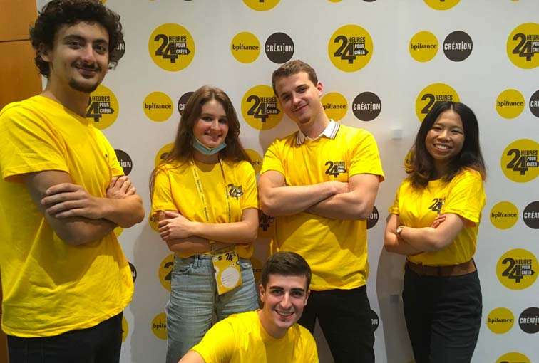 Entrepreneuriat : deux étudiants de Paris School of Business remportent le challenge « 24h pour créer »
