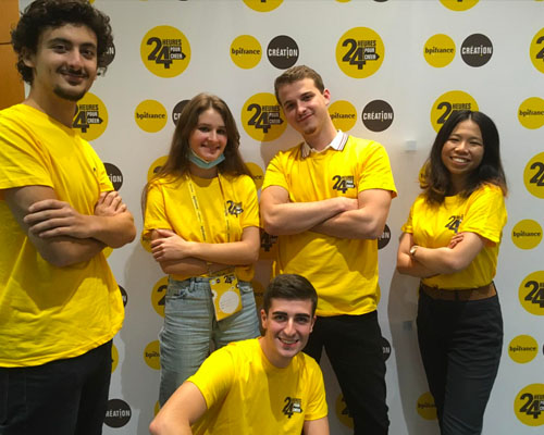 Entrepreneuriat : deux étudiants de Paris School of  Business remportent le challenge « 24h pour créer »