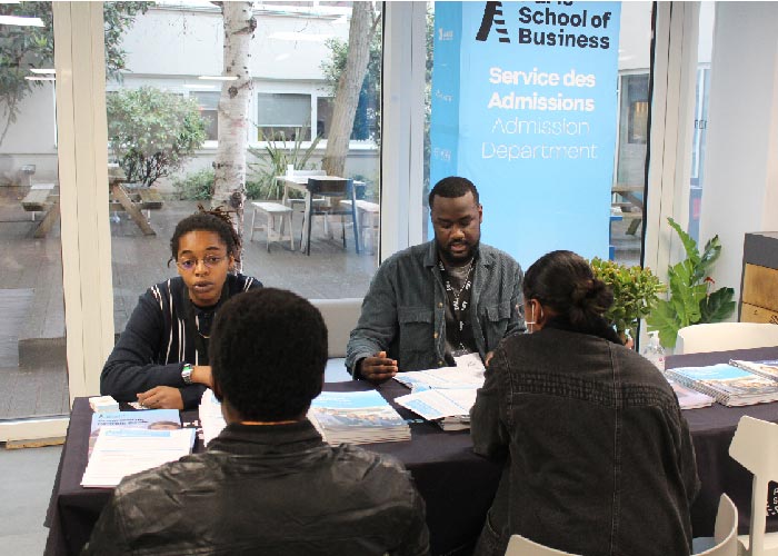 Stand Admissions Paris School of Business