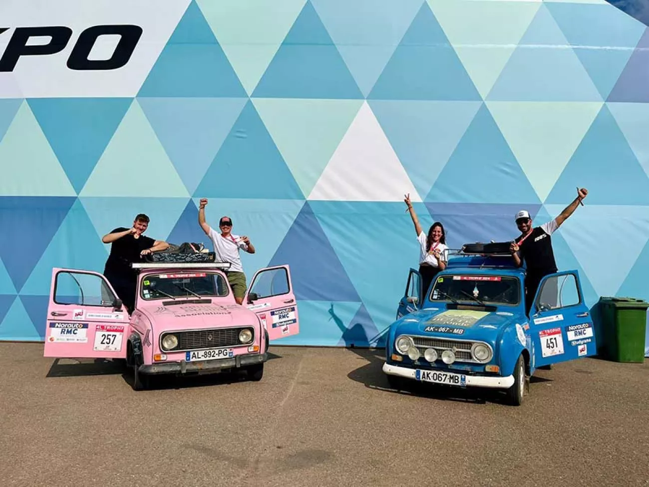Arrivée 4L Trophy Arrivée 4L Trophy