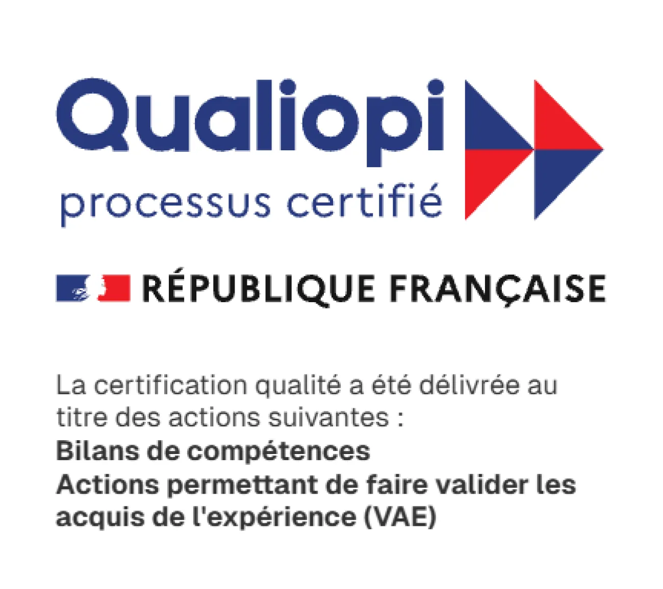 Logo Qualiopi VAE et BC
