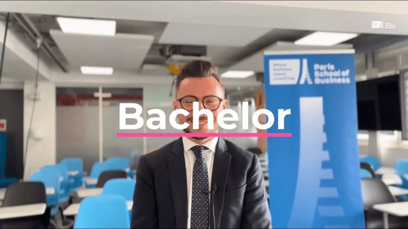 Preview image for the gge video "International Bachelor in Management : les nouveautés".