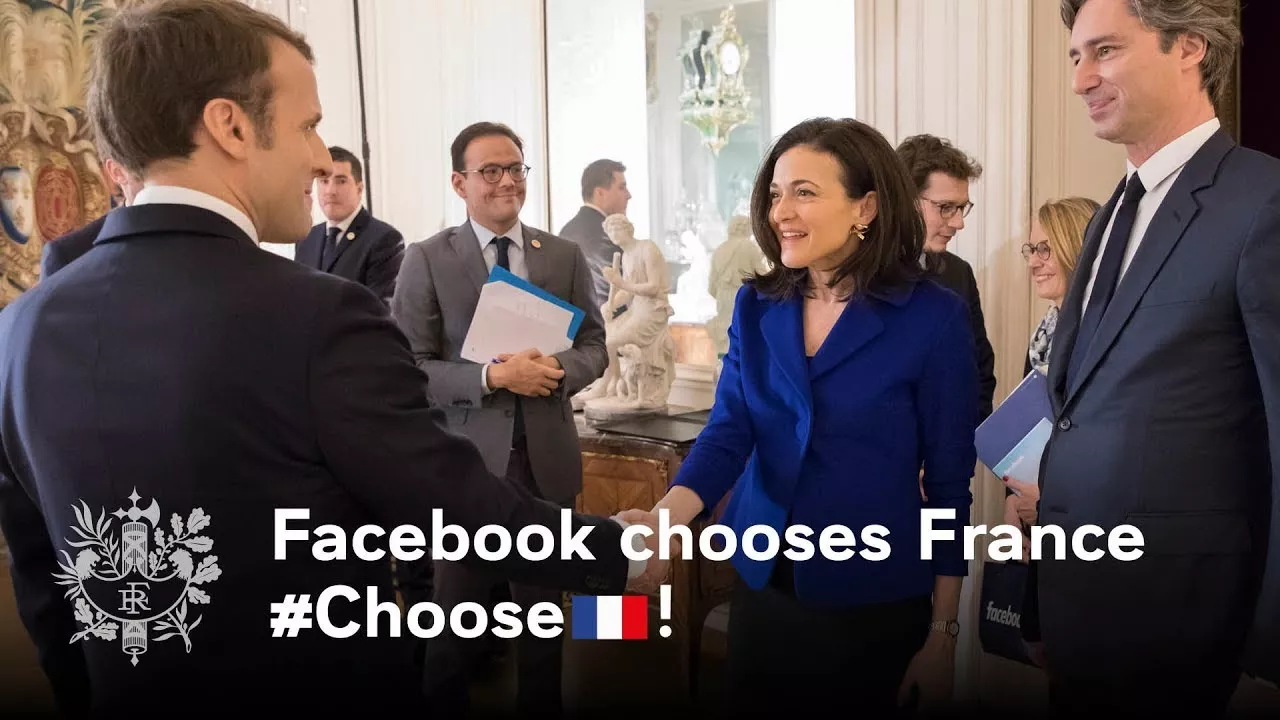 Preview image for the gge video "Facebook investit dans l'intelligence artificielle à Paris | #ChooseFrance".