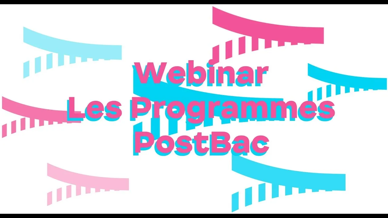 Preview image for the gge video "WEBINAR : Les Programmes Postbac - 23/01".