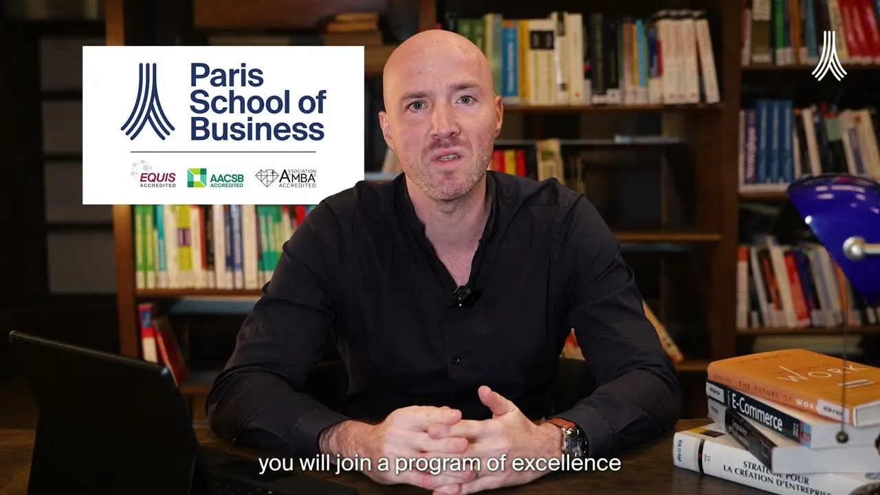 Preview image for the gge video "🎓 Nouveau programme à Paris School of Business : le MBA Part-Time.".